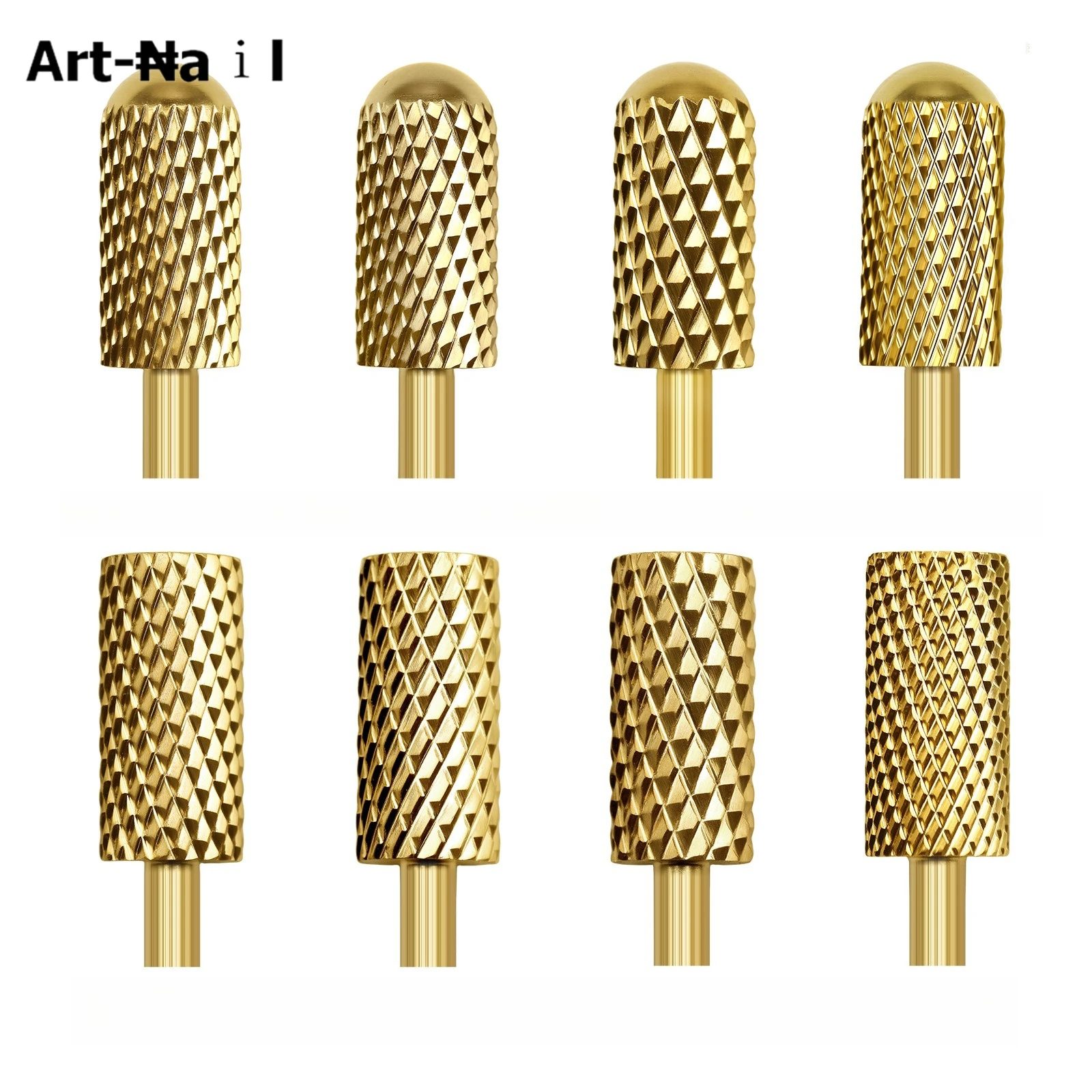 1Pcs Professional Nail Drill Bits Cylinder, High-Speed Tungsten Carbide Grinding Head for Nail Art & Quick Gel Polish Removal