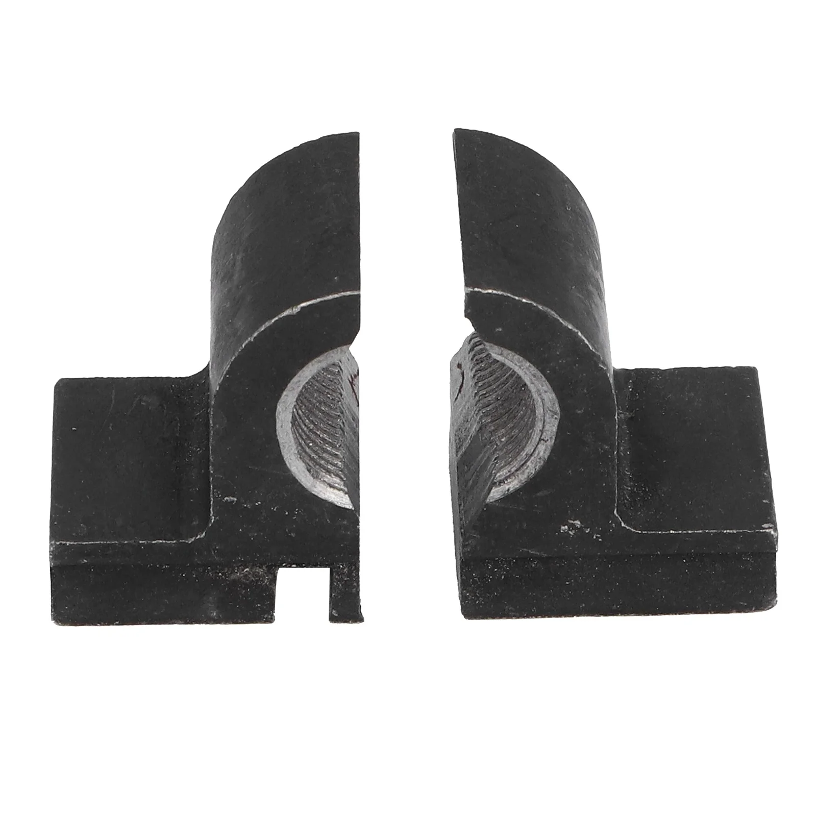 2PCS Half Nuts Metric Leading Screw Nut 1.5mm Pitch Split Type Nut for 0618 CJ18 CJ0618A 7x12 7x14 0618‑3B Mini Lathe