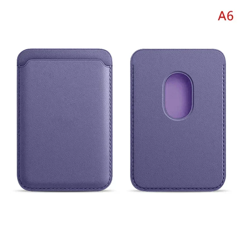 Voor Magsafe Accessoires Magnetische Portemonnee Houder Lederen Case Voor iPhone 13 12 14 15 16 17 Pro Max Kaarthouder telefoon Portemonnee Cover