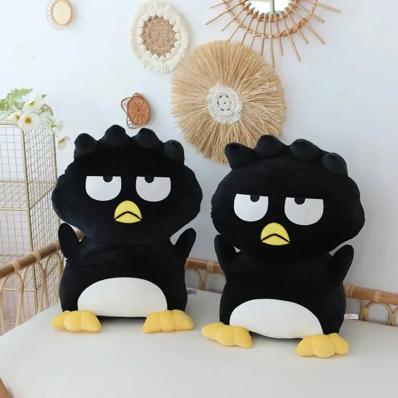 

Sanrio BADBADTZ-MARU Plush Toy Anime Cartoon Black Penguin Doll Stuffed Plushie Home Sofa Pillow Kid Birthday Xmas Gifts