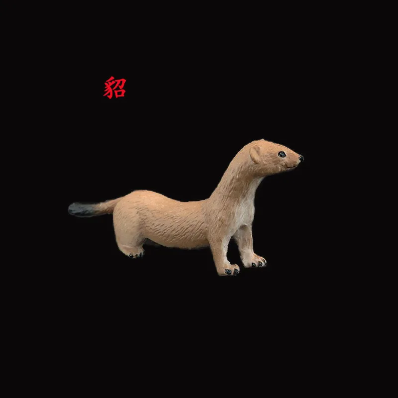 Ferret Cognitive Ornaments Solid Simulation Animal Toy Wild Animal Model