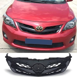 Racing Grills For Toyota Corolla 2010 - 2013 Bumper Mesh Front Grill Automobile Refitting Accessories