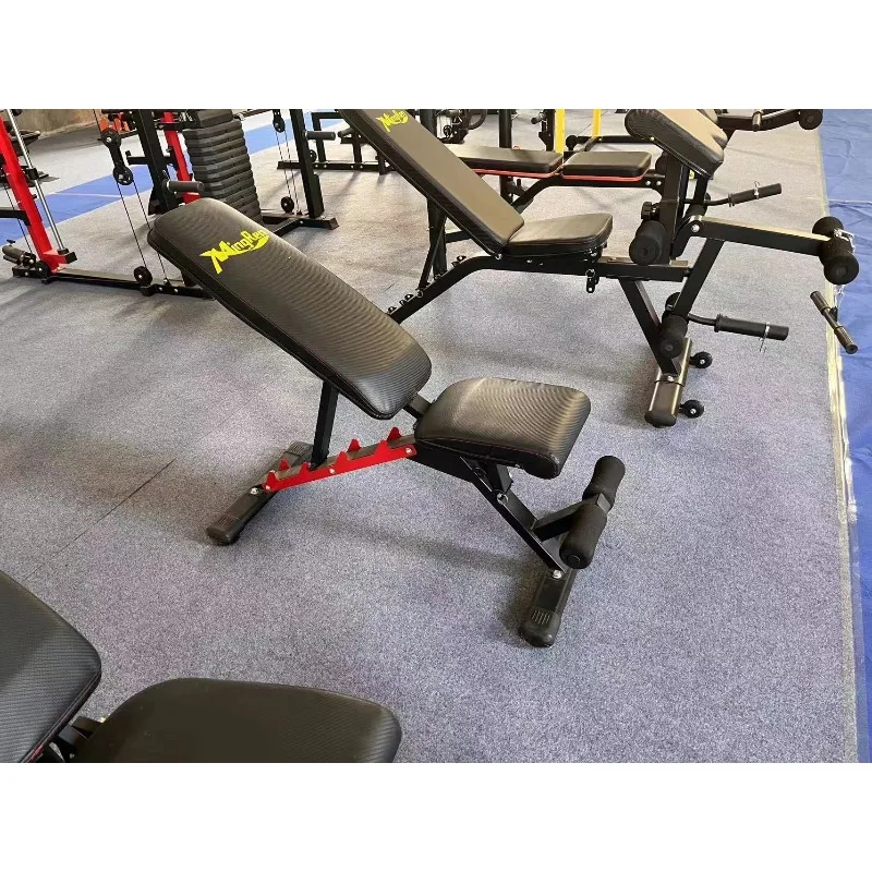 تخصيص مقعد مائل للغاية معدات اللياقة البدنية الذراع الخلفي ممارسة مقاعد البدلاء لتدريب القوة الصالة الرياضية مقعد رفع الأثقال