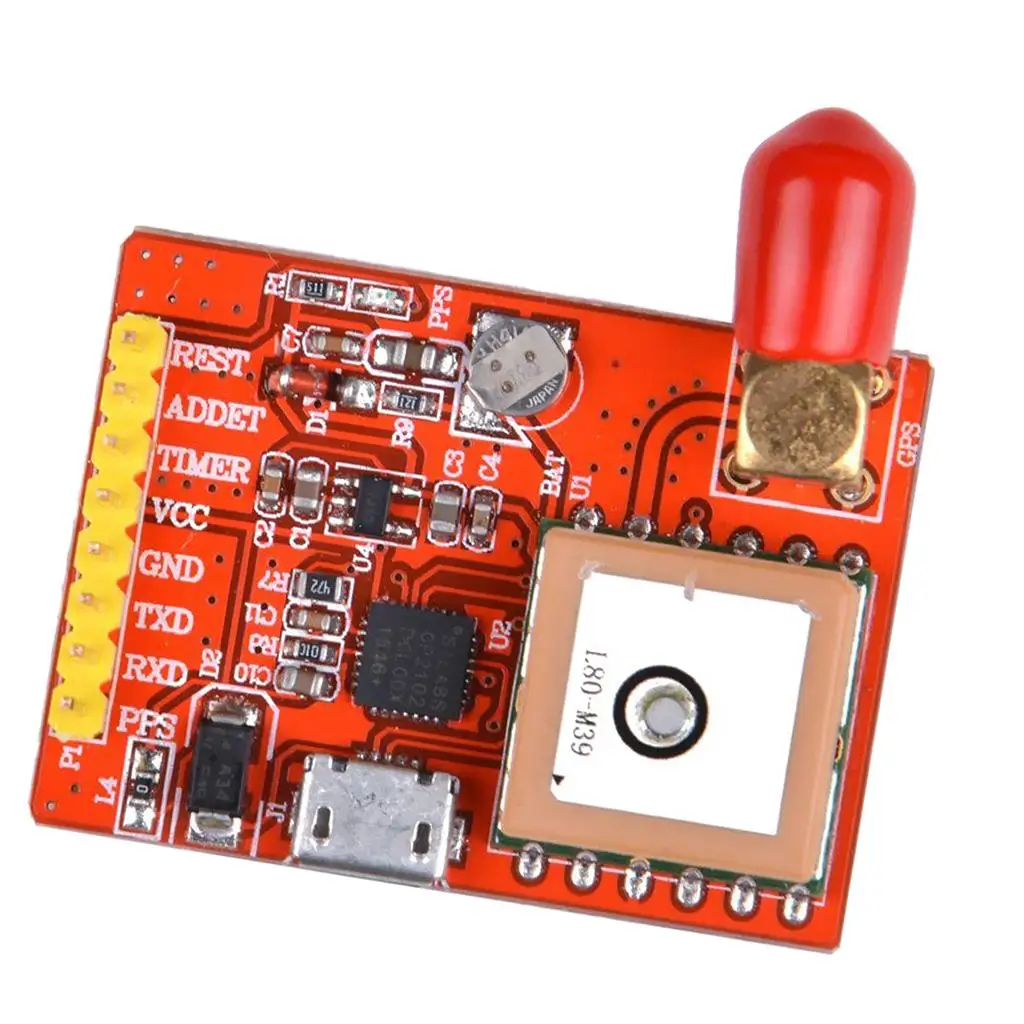 GPS Antenna Module Fast Startup Low Current PCB Board USB Interface for Raspberry Pi Location System