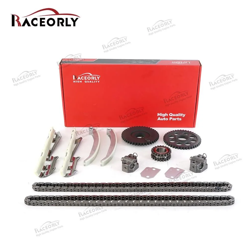 RACEORLY Timing Chain Kit For Ford F-150 F-250 Mustang Lincoln V8 4.6L SOHC