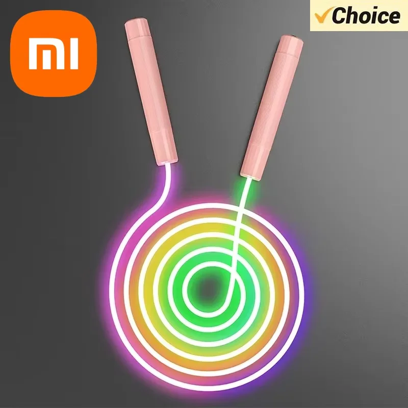 Xiaomi Glowing Skipping Rope Led Jump Rope Skipping Rope Light Sports Professional Jump Ropes Portable Training Fitness Equipmen