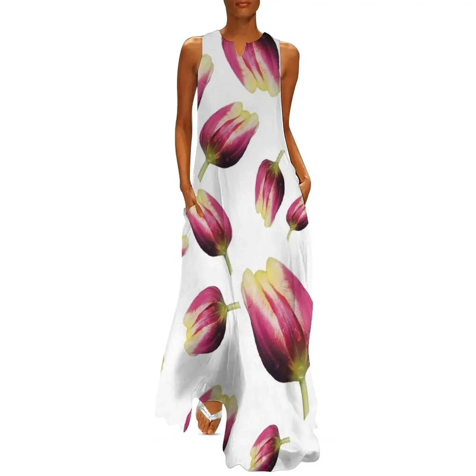 

Tulpen Long Dress summer dress woman 2025 trendy ladies dresses for women 2025 Dress