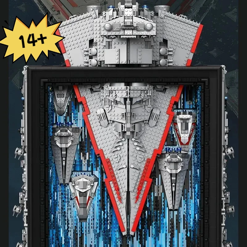 

Reobrix 99007 Star Art Painting 3D Lenticular Frame Design Building Block Series Children's Educational Toy