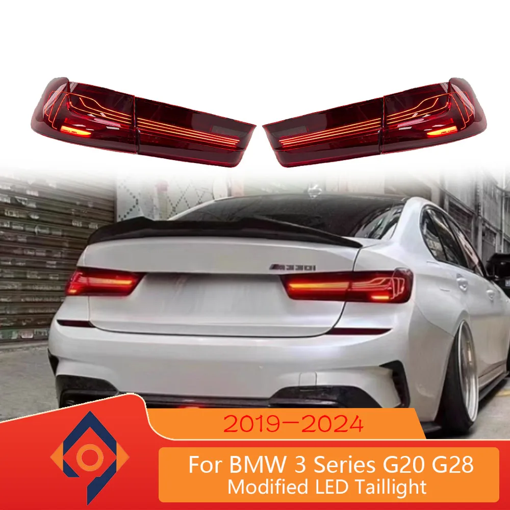 For BMW 3 Series G20 G28 320i 325i 330i 2020-2024 Auto Taillight Upgrade CSL LED Dynamic Flashing Accessorie Back Lamps Assembly