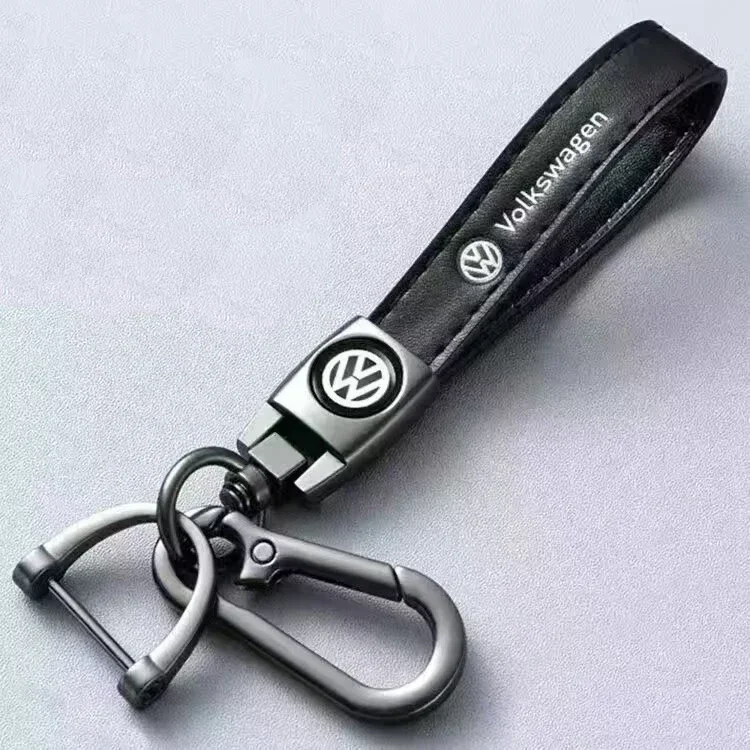 

1 шт., высококачественный автомобильный брелок с вращающейся на 360 градусов застежкой для VW Golf Tiguan Jetta Transporter Passat T5 Polo Touran Arteon GTI