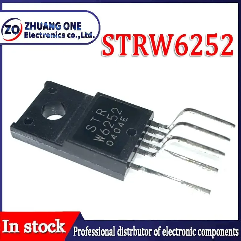 5pcs STRW6252 TO-220F STR-W6252 TO220F STR W6252 TO-220 TO220-6F Power module