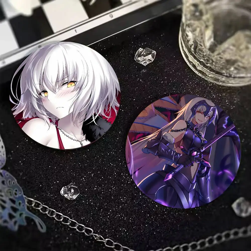 Cute Jeanne Alter Anime Badge Cool Girl Brooch Badge Collection Character Lapel Pin For Backpack Clothing Decor Gift