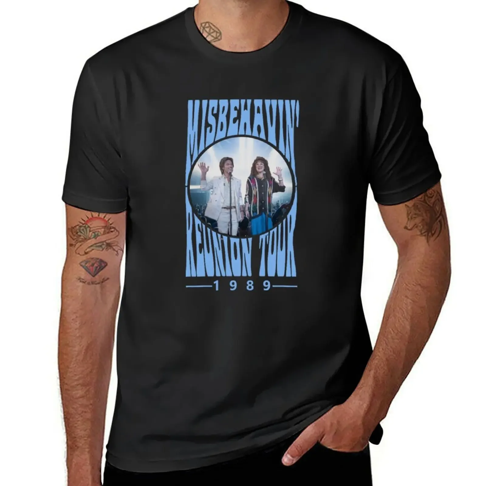 Misbehavin, Righteous Gemstones Misbehavin' Reunion Tour T-Shirt funny shirt cotton clothes t shirt men