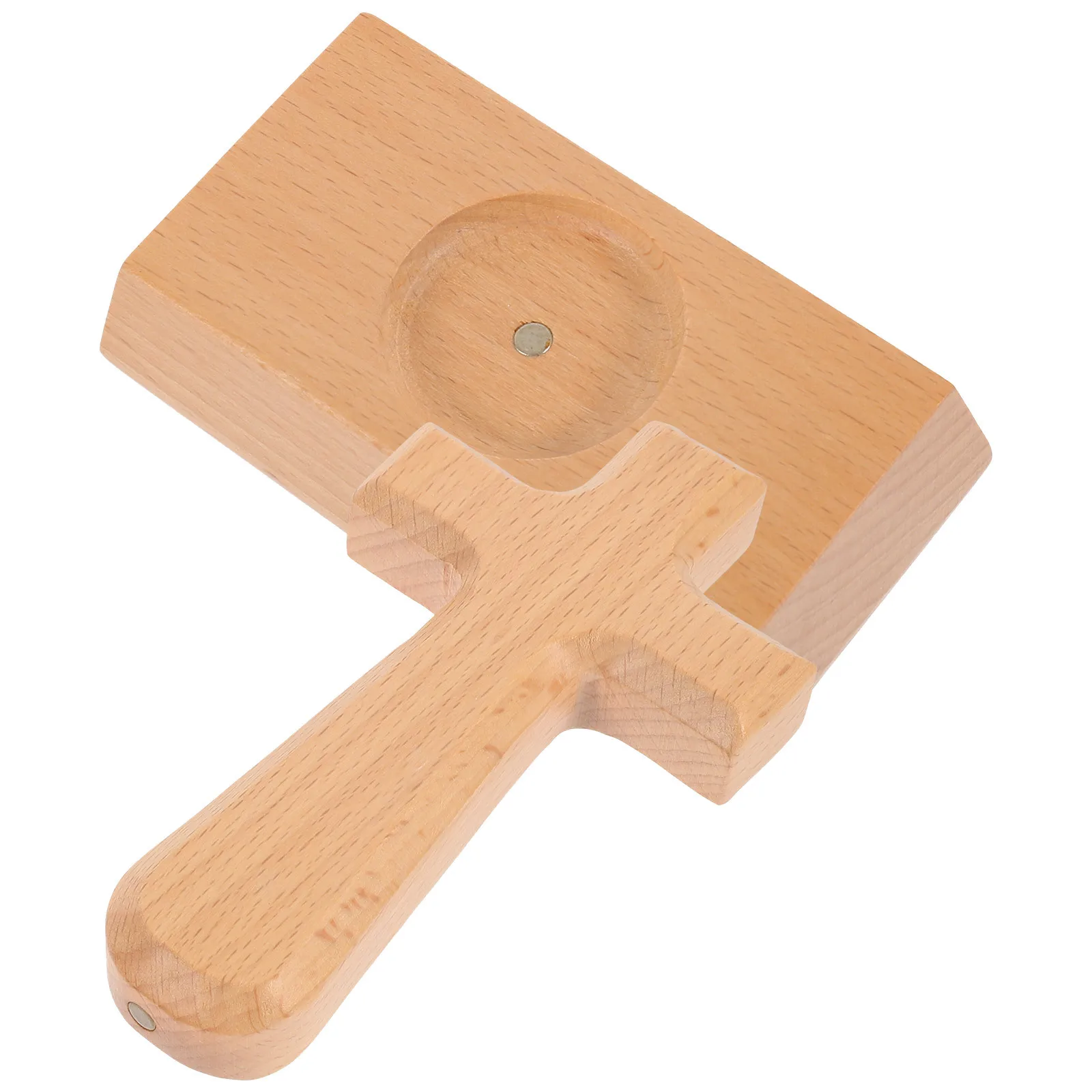 

Wooden Cross Decoration Natural Beech Craft For Home Room Desktop Table Ornament Religious Decor Festive Party