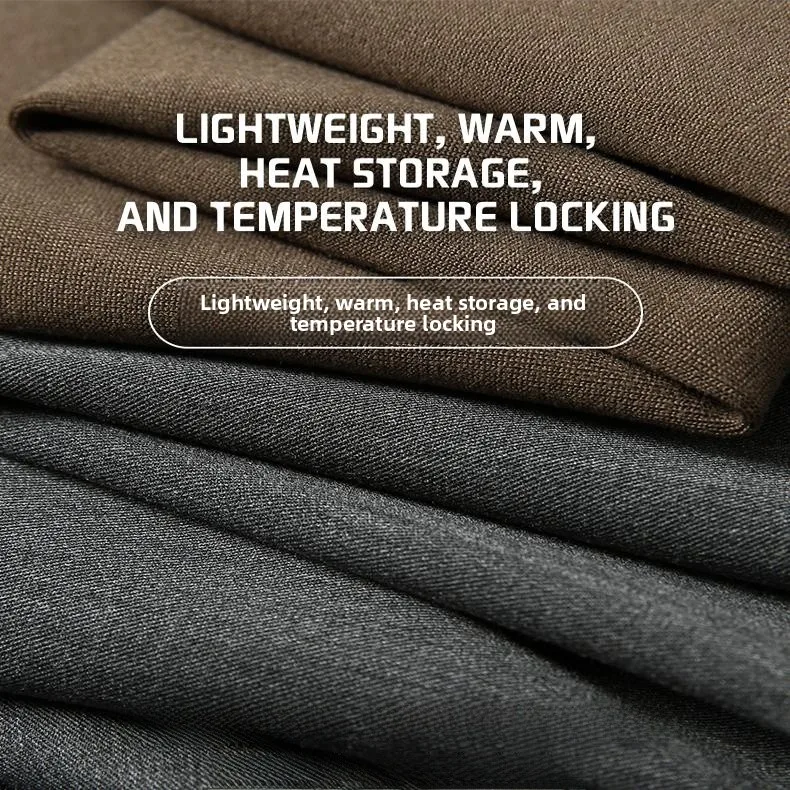 سراويل رجالية عصرية دافئة غير رسمية من سلسلة Bla Tech Down سراويل طويلة للخريف والشتاء ملابس ترفيهية أنيقة متعددة الاستخدامات #3