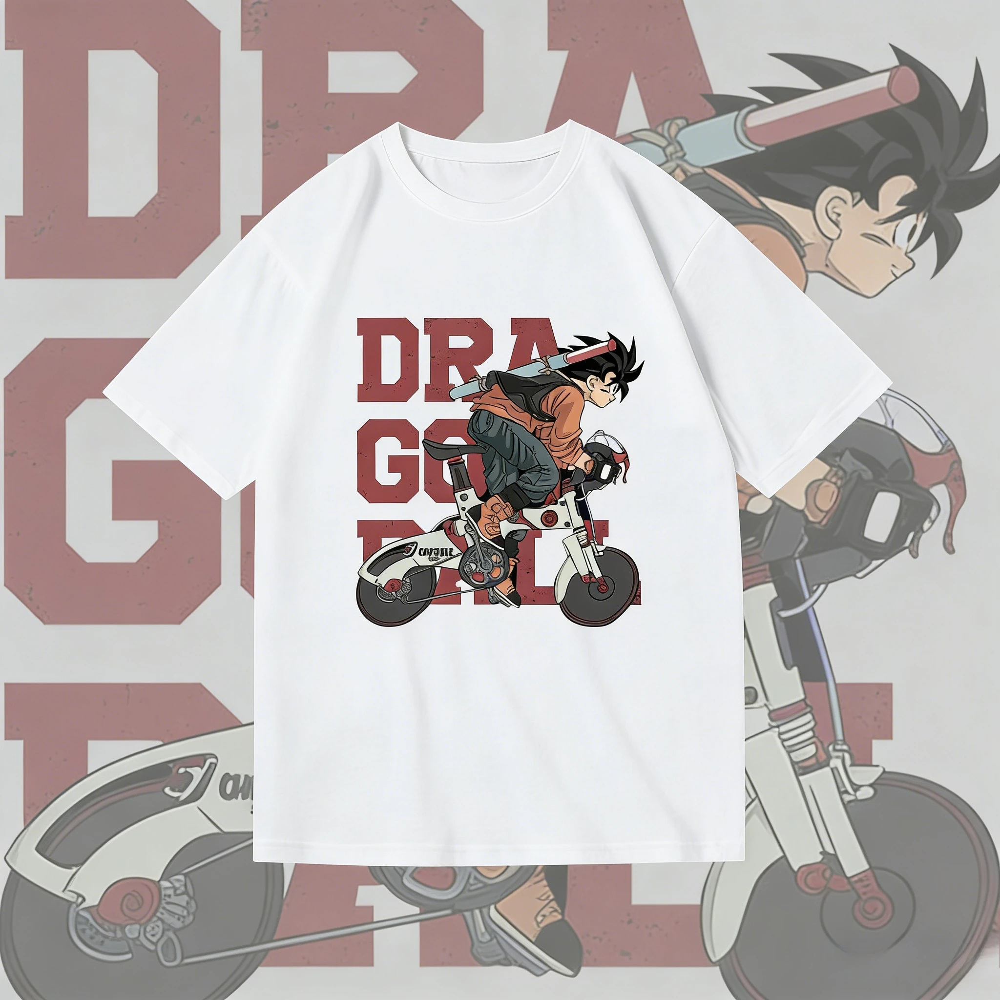Новая летняя футболка 2026 года с принтом аниме Dragon Ball: 40-летие, Маджин Буу, хлопок, унисекс, повседневная уличная одежда, Y2K, большие размеры