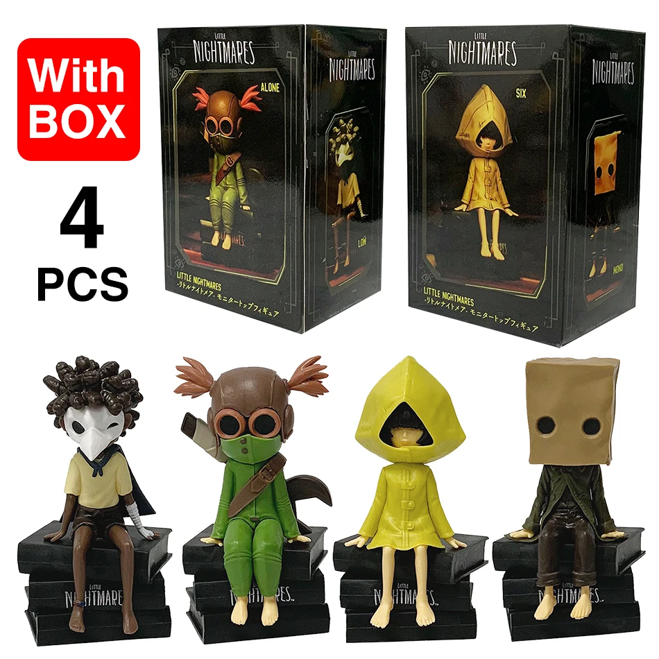 Heißes Anime-Spiel Little Nightmares Anime-Figur Mono Actionfigur Spiel-PVC 12CM Actionfigur Sammlermodell Puppe