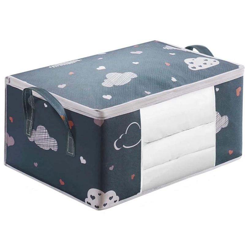 Storage Bag, Clothes Storage Comforter Storage Bag,For Organizing Bedroom Closet Clothing Comforter Sweater