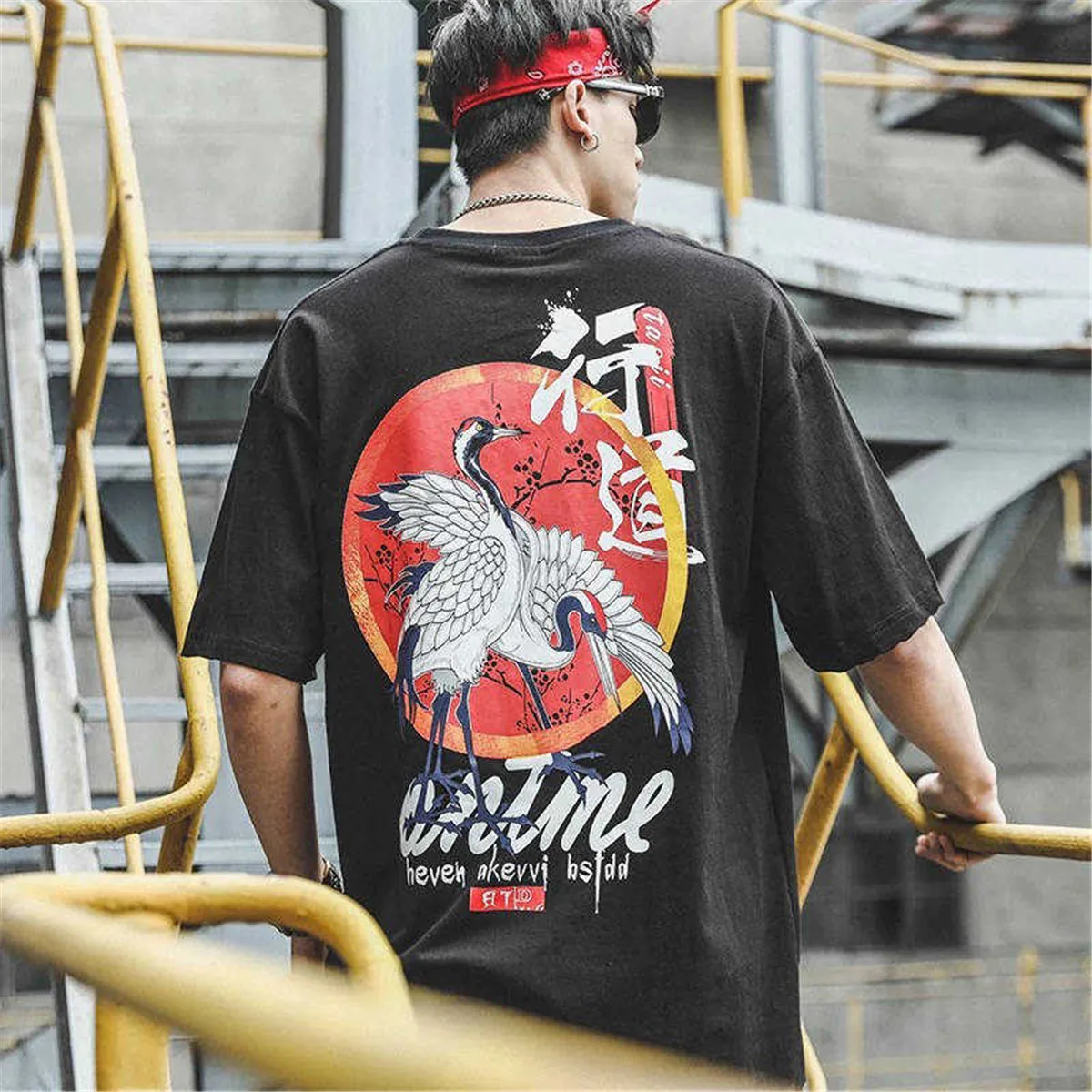 Camiseta gótica extragrande masculina e feminina, camiseta diabo solto, blusa hip hop, streetwear harajuku, algodão fresco, rua alta, verão