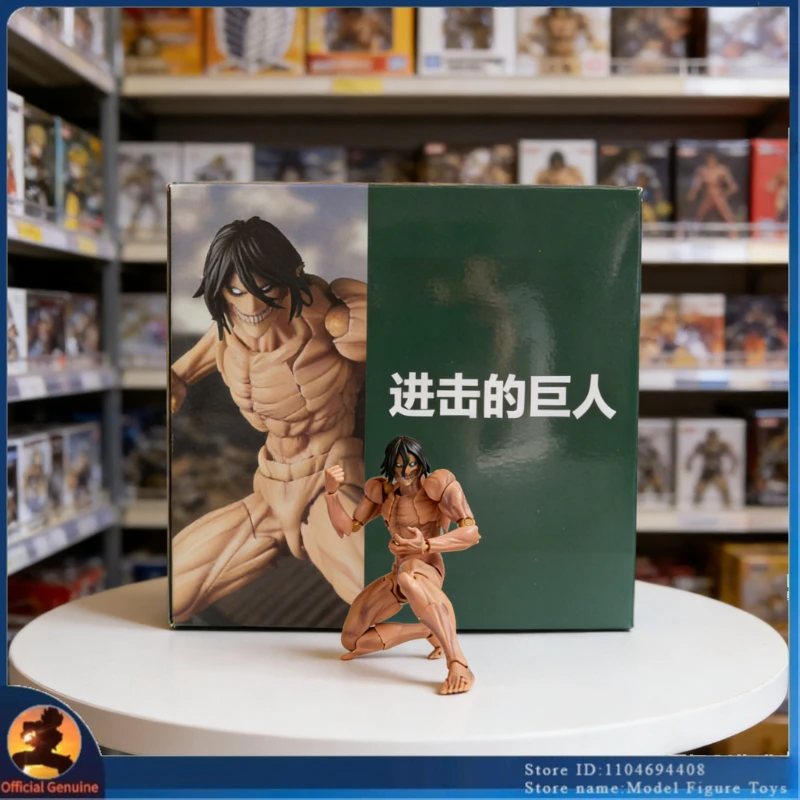 

В наличии: Коллекционная подвижная фигурка S.H.Figuarts Эрен Йегер (аниме/игры), модель-игрушка, украшение, подарок на праздник, кукла