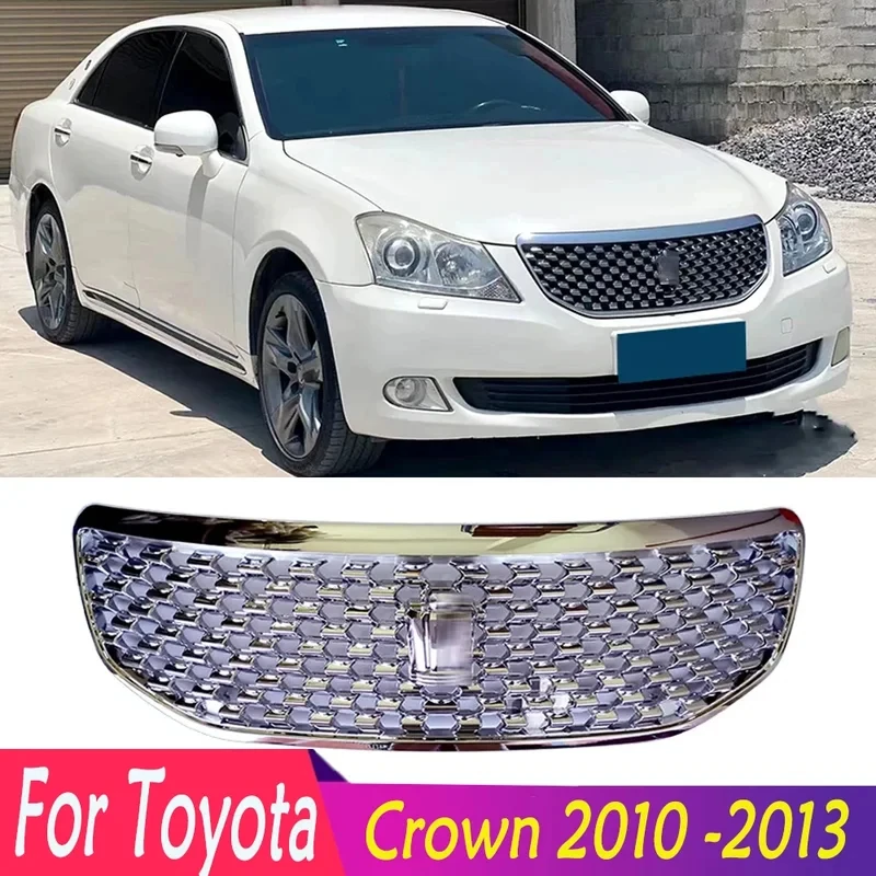 Auto Parts Mesh Front Bumper Racing Grille Fit Crown 2010-2013