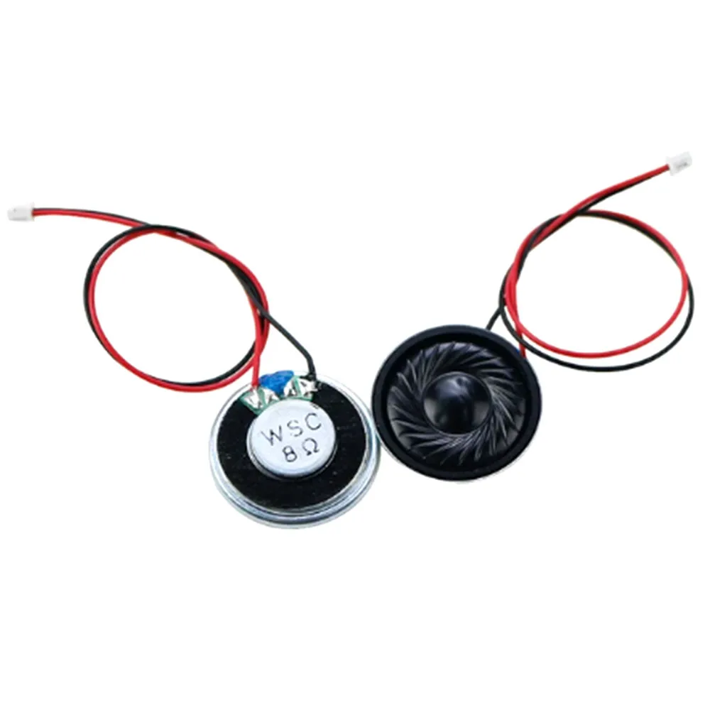 1PCS Ultra Thin Speaker 8 Ohms 2 Watts 2W 8R Diameter 20MM 23MM 28MM 36MM 40MM With MX Wire1.25 Terminal Wire Length 15cm