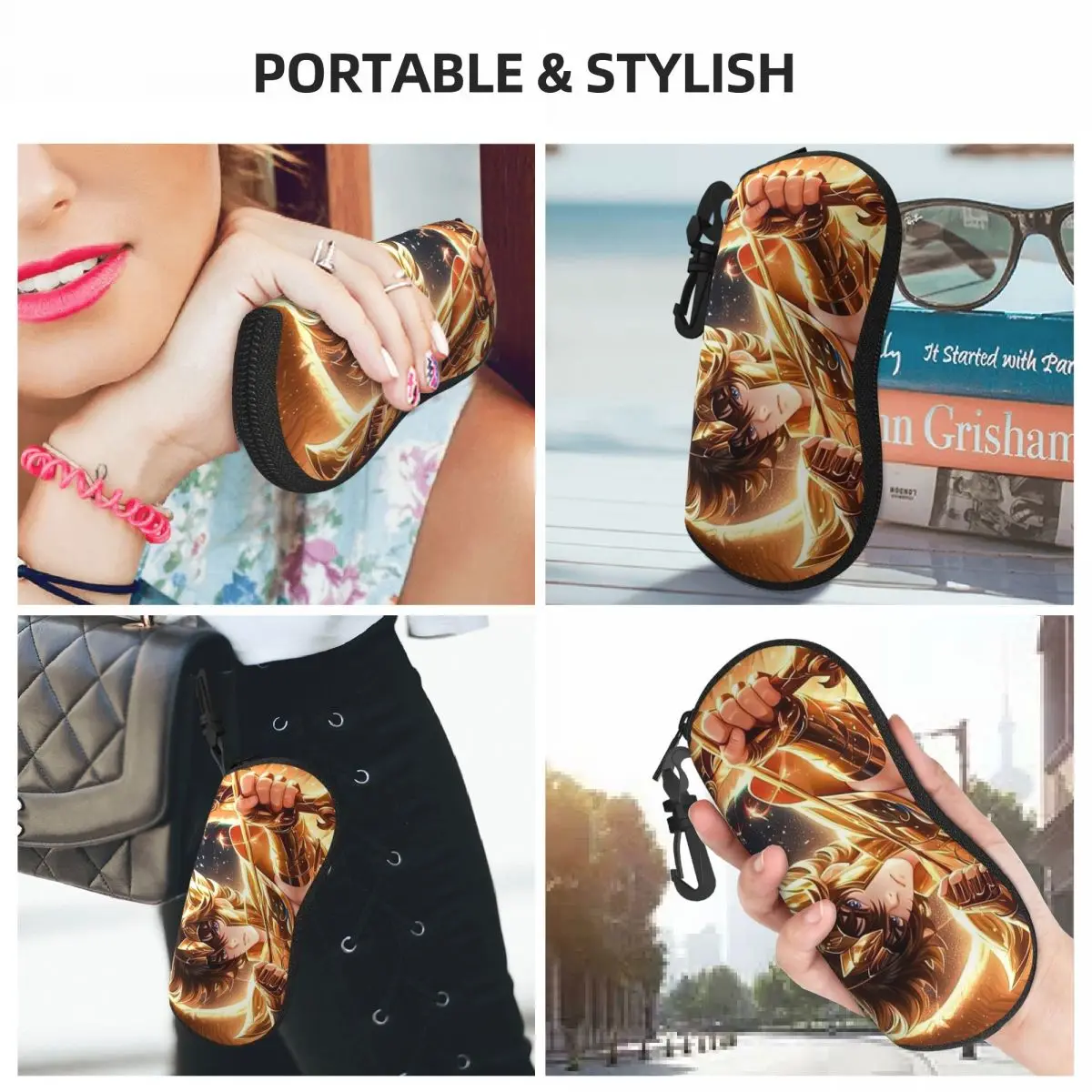 فرسان البروج شل نظارات حالة المحمولة النظارات الشمسية مربع النساء الرجال لينة حقيبة النظارات الحقيبة