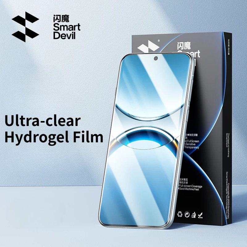 SmartDevil Screen Protector for OPPO Find X8Pro HD Hydrogel Film for OPPO Find X6 Pro Soft Film Anti-fingerprint Explosion-proof