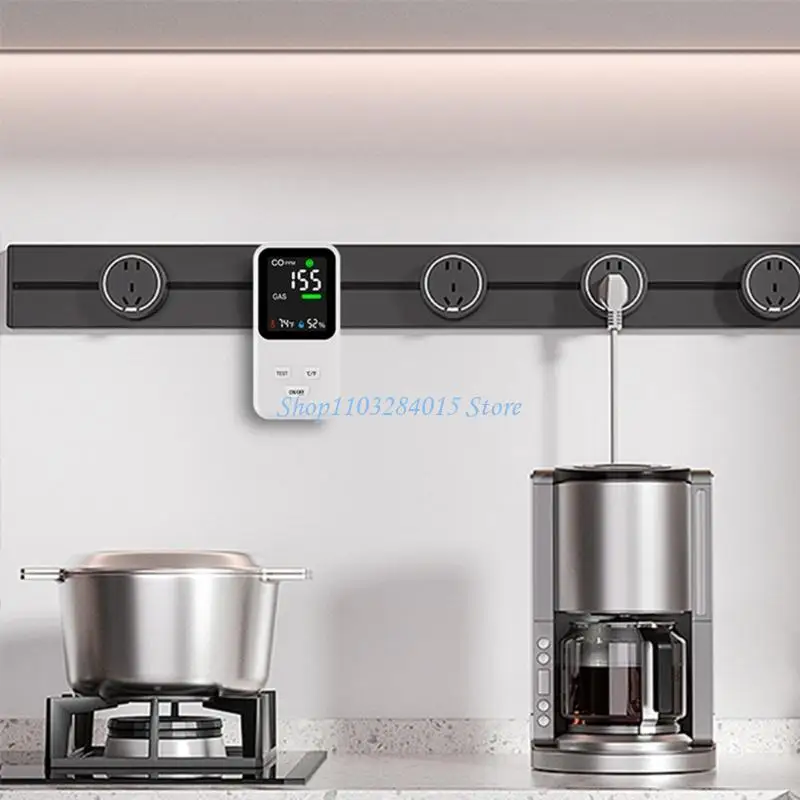 R6FF Easy Installation Home Safety Gas Leak Detectors Carbon Monoxide Methane Sensors