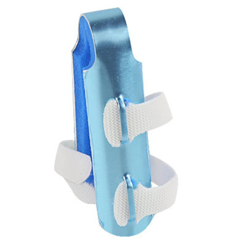 Blue Finger Splint Brace Arthritis Joint Corrector Finger Support Fixed Finger Straightener Brace Orthopedic Correction Tool