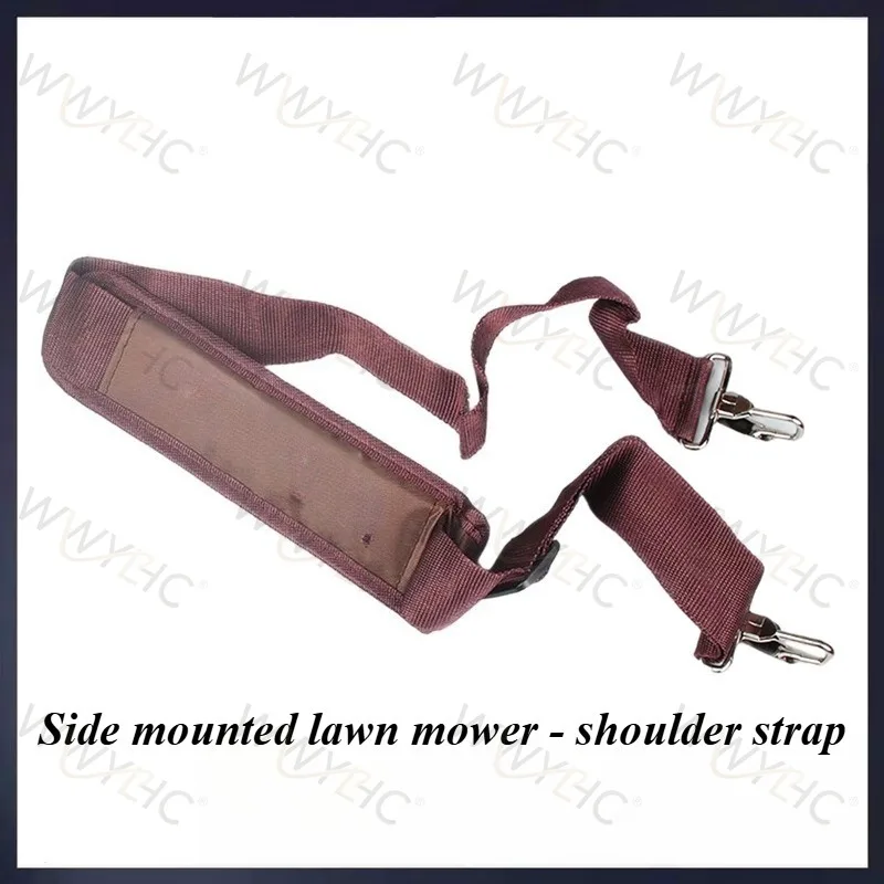 Thickened Padded Single Shoulder Harness Strap for Side‑Hang Brush Cutter Grass Trimmer Replacement Belt