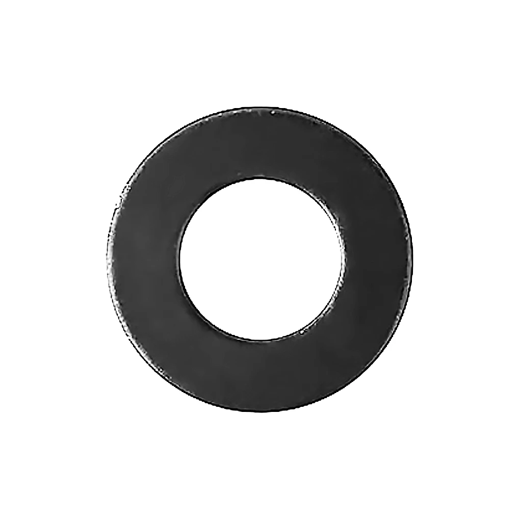 

304 Stainless Steel Screw Gasket Leakproof Flat Round Washer Screw Accessories, Black, 684Pcs