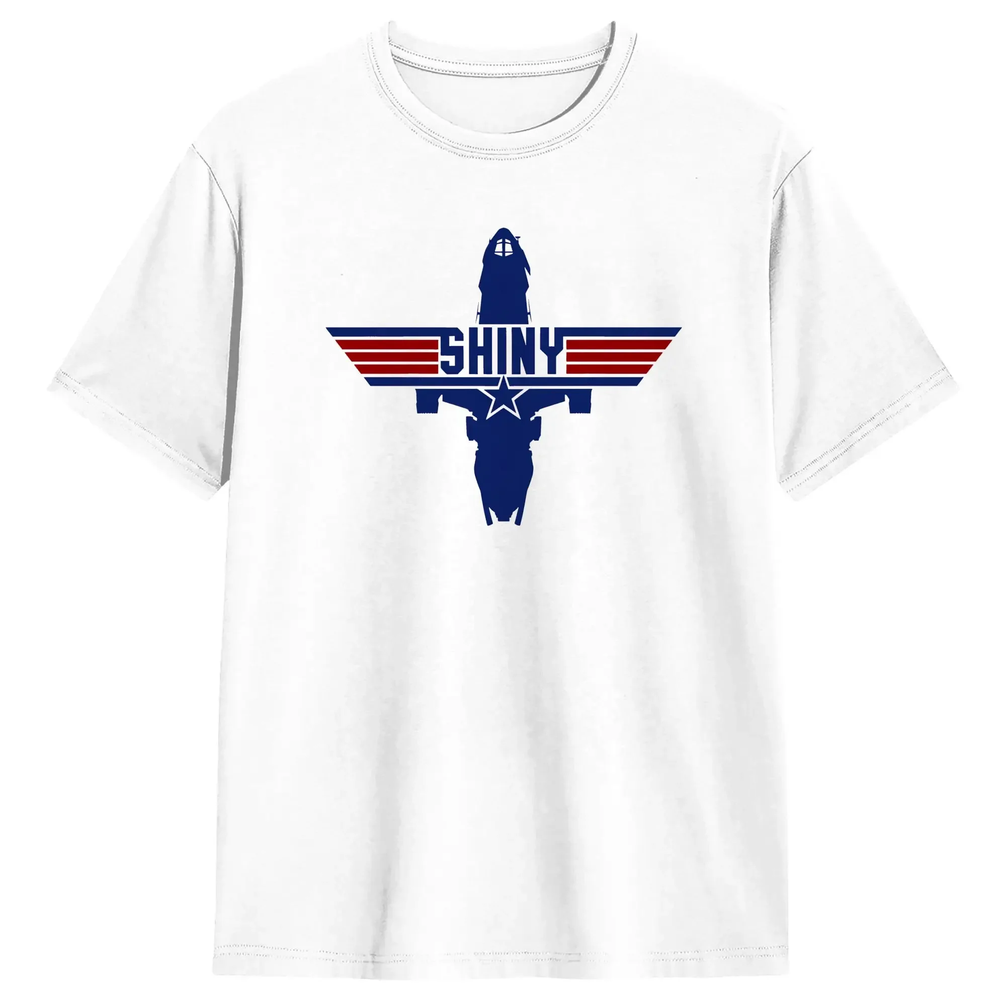 Men Firefly Serenity Topgun Mashup T Shirt  100% Cotton Clothing Novelty Short Sleeve Round Collar Tees Printed T-Shirt