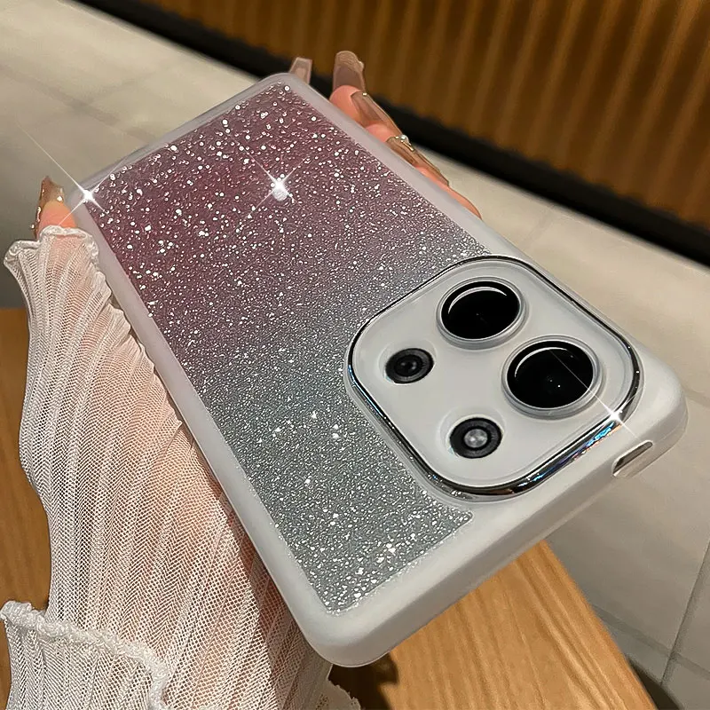 حافظة فاخرة لهاتف موتورولا موتو G75 G15 G05 G53 G84 G35 G85 غطاء هاتف لامع لامع لهاتف موتو G 75 Edge 50 Pro Ultra #5