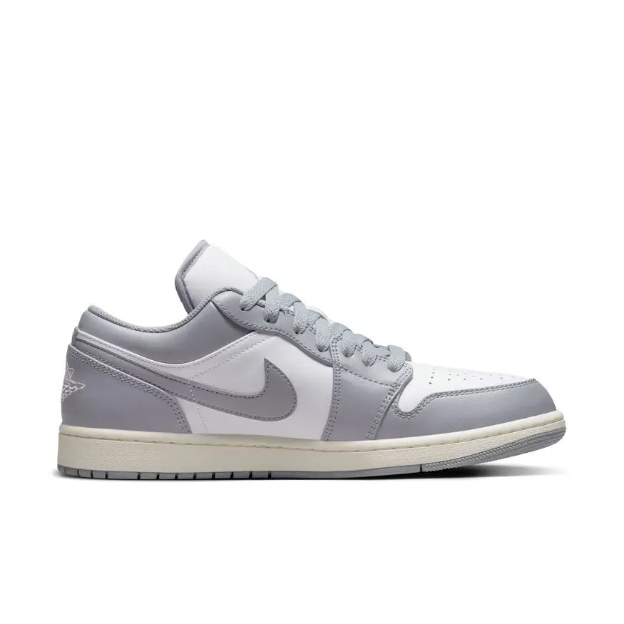 Jordan Air Jordan 1 steam and white leather oxidation midsole small Dior low cut retro basketball shoes for men and women