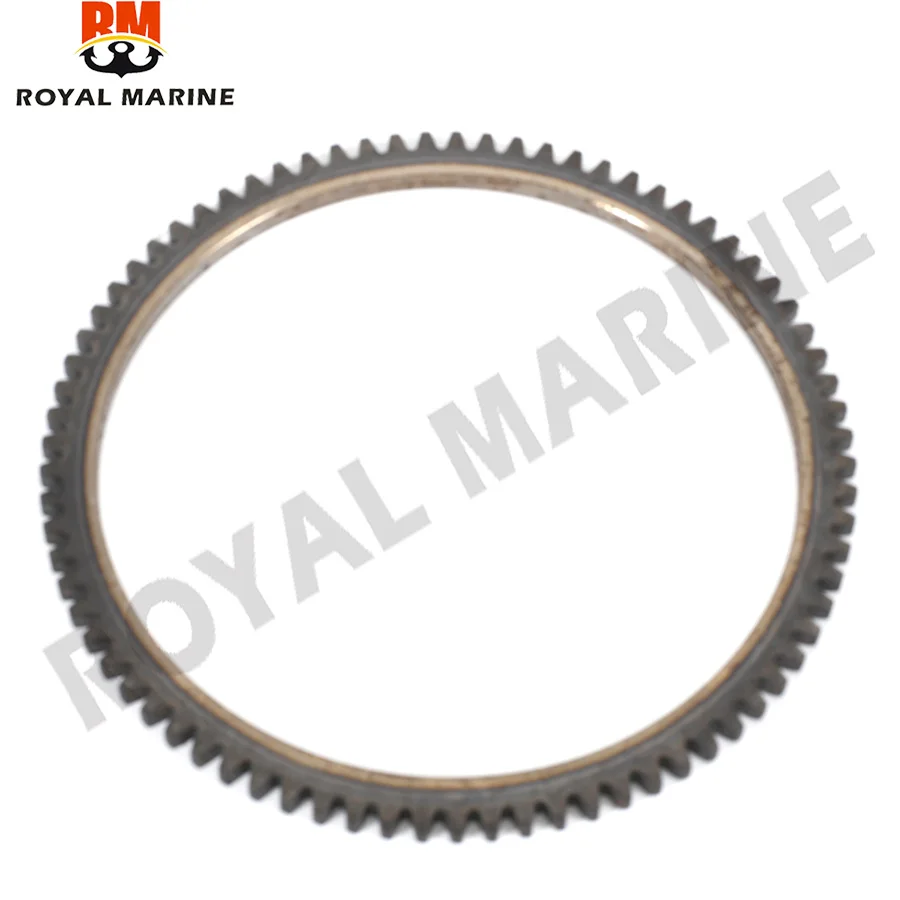 

6AH-85550 Корончатое кольцо шестерни маховика для подвесного мотора YAMAHA F15A 4T 15HP 6AH-85550 6AH Seapro F20 6AH-85550-10 лодочный двигатель