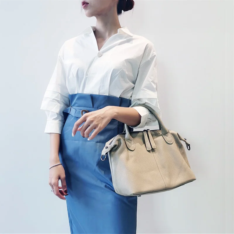 2024 Luxury Real Leather Ladies Hand Bag Women Genuine Leather Handbag Shoulder Bags for Women New Fashion Casual Crossbody Bags