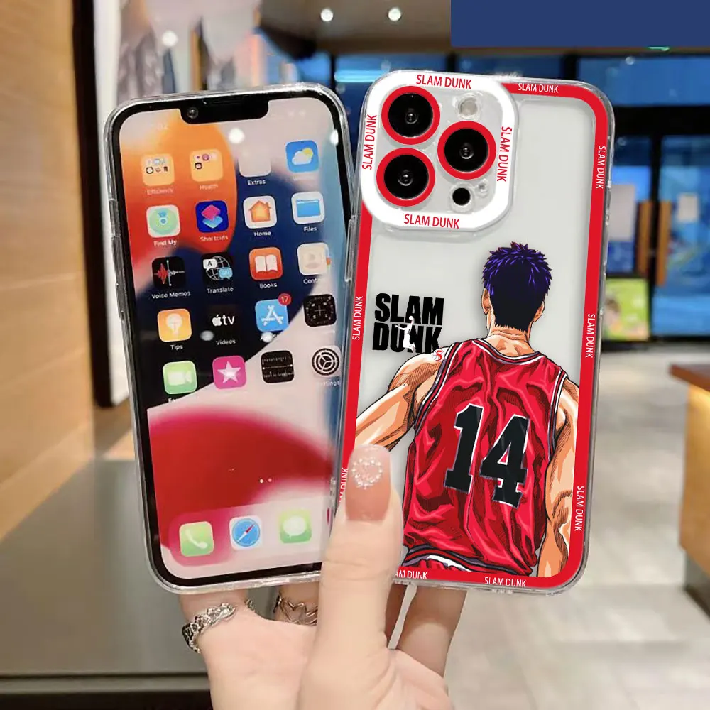 Funda de teléfono con foto personalizada de baloncesto Slam Dunk para VIVO S1 V20 V21 V21E V23 V23E V25 V27 V27E V29E V30E V30 V40 V50 Y02 Y03