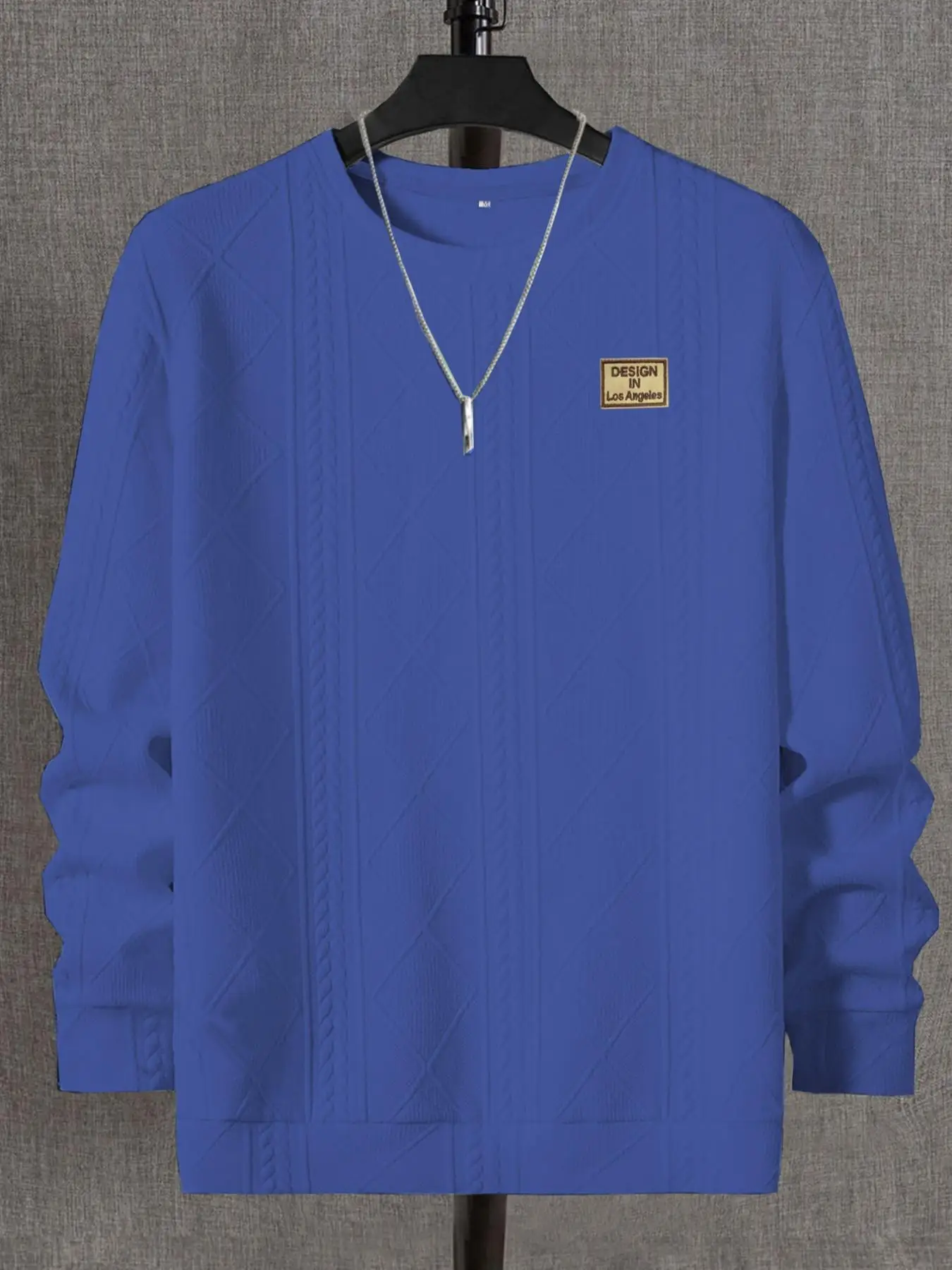 Herren Mode Rundhals Casual Langarm-Sweatshirt Stylischer Pullover für Tägliches Tragen Komfortables und Trendiges Design – Detail 20