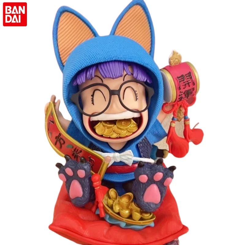 New hot sale Bandai Dr. Slump Figure Arale Anime Figures Wealrh God Figurine Pvc Model Doll Collection Anime figurines Boy Gift