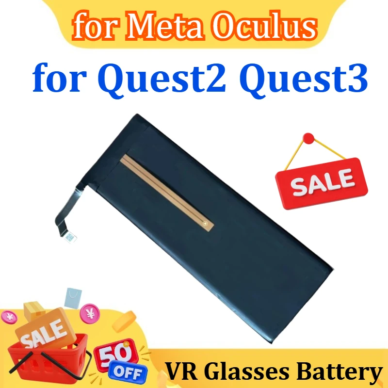 

New for Meta Oculus Quest2 Quest3 VR Glasses Battery 890-02297-B 345-00550-A