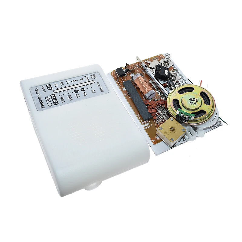 CF210SP AM/FM Stereo Radio Kit DIY Elektronik Merakit Set Kit Untuk Pelajar Juli DropShip DIY laboratorium
