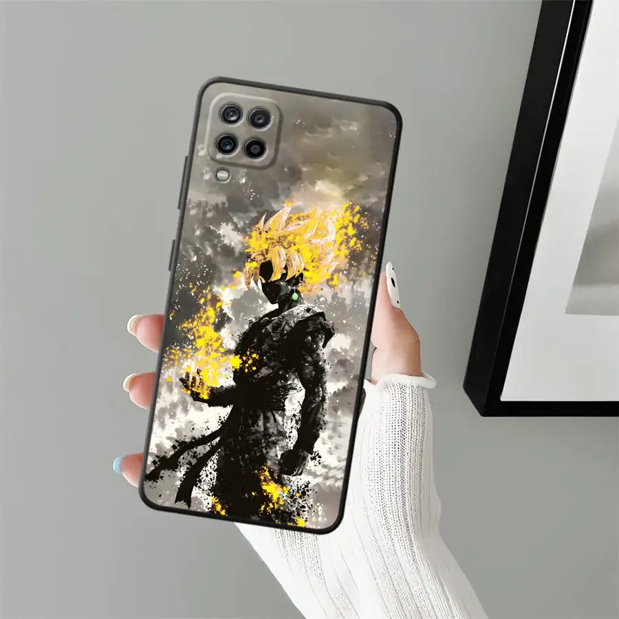 أسود لينة غطاء الهاتف حقيبة لهاتف سامسونج غالاكسي A23 A53 A24 A55 A32 A36 A41 A25 A71 A22 A52 A35 A26 A72 A51 A73 لعبة دراغون بول #5