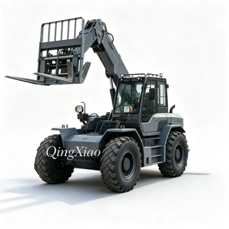 FOB Small Compact Telescopic Loader For Livestock Farm Feeding And Cleaning Customize Factory Direct Sale Reliable Equipment