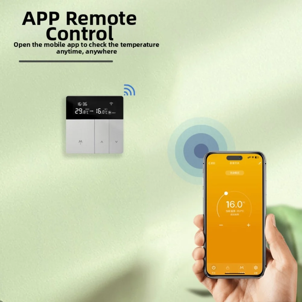 For Wall-mounted Boiler Smart App Control Electric Floor Heating Floor Heating Control Remote Temperature Monitoring