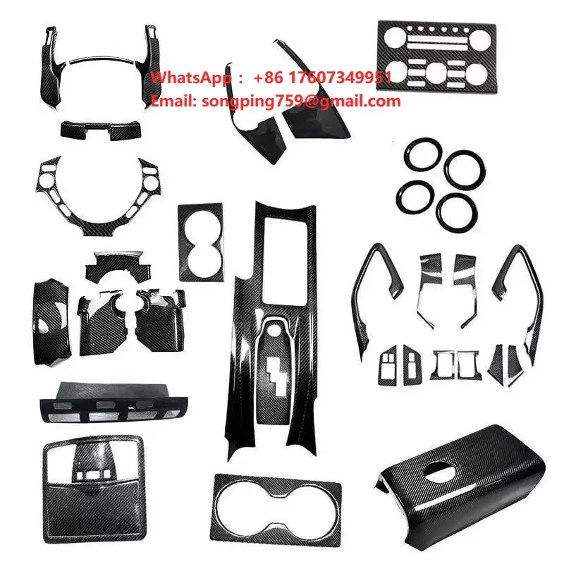 High Quality GTR35 Car Interior Suitable for Nissan GTR35 R35 Carbon Fiber Interior