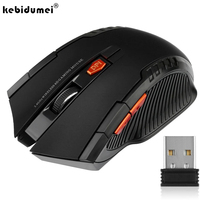 2.4G Wireless Mouse USB Receiver 6 Buttons Professional Optical Wireless Mouses USB Right Scroll Mice for Laptop PC Gamer
