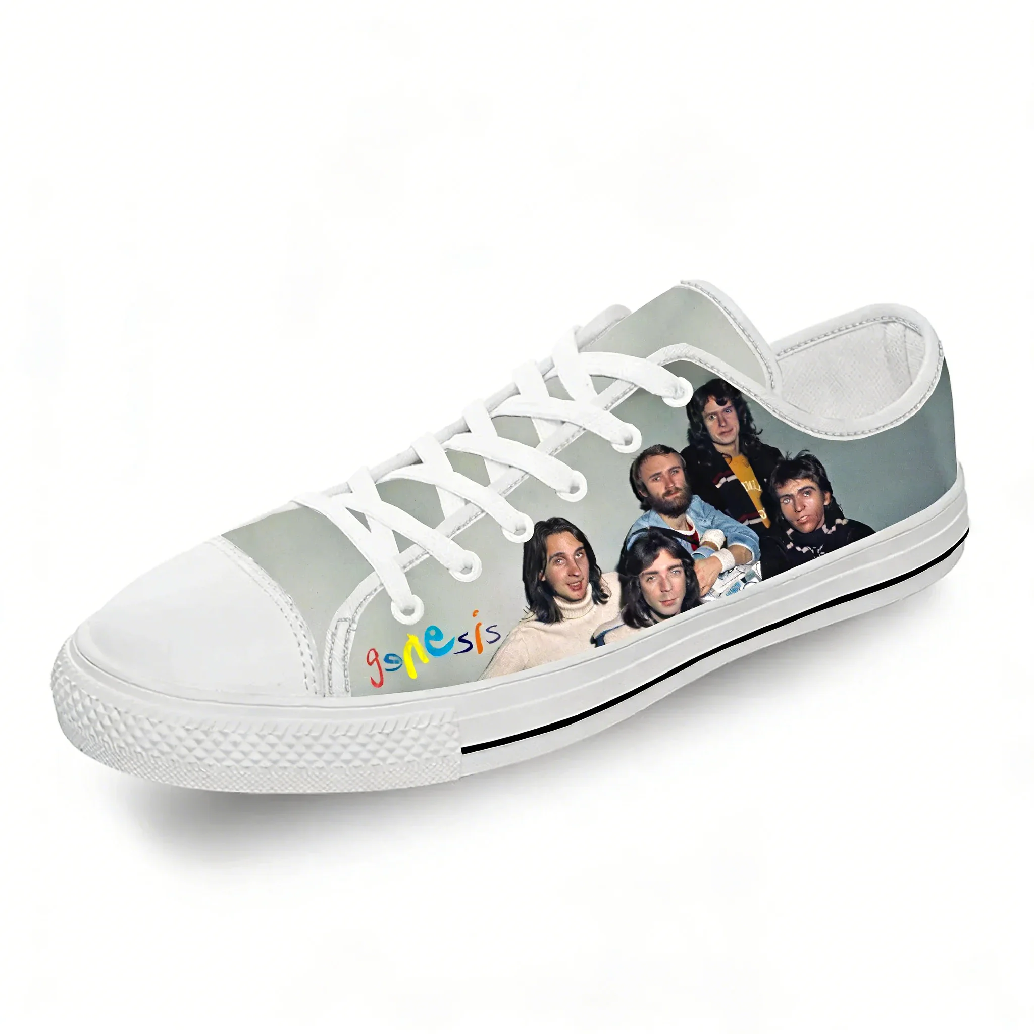 Low Top Sneakers Genesis – baskets décontractées en toile pour hommes, femmes et adolescents, chaussures de course légères et respirantes avec impression 3D