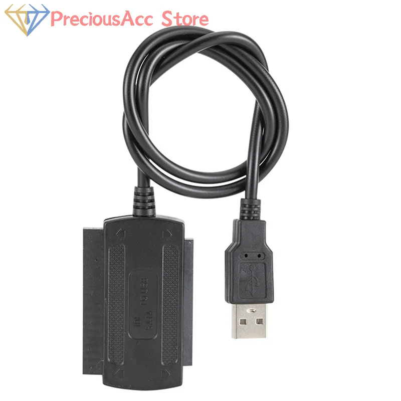 USB 2.0 IDE Adapter Cable for 2.5 3.5 Inch Hard Disk Drive Data Transfer and Legacy Storage Access for Computer Data Recovery