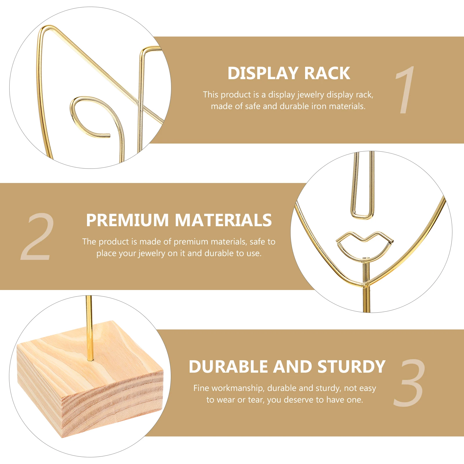 Jewelry Display Earring Storage Rack Earring Holder ganizer Wood Iron Craft Wall Hanging St Storage Box European Style